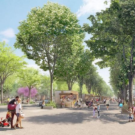 Quartier De Verdure "Cours Julien La Plaine "Chambre Privee Dans Appartement Marsilia Exterior foto